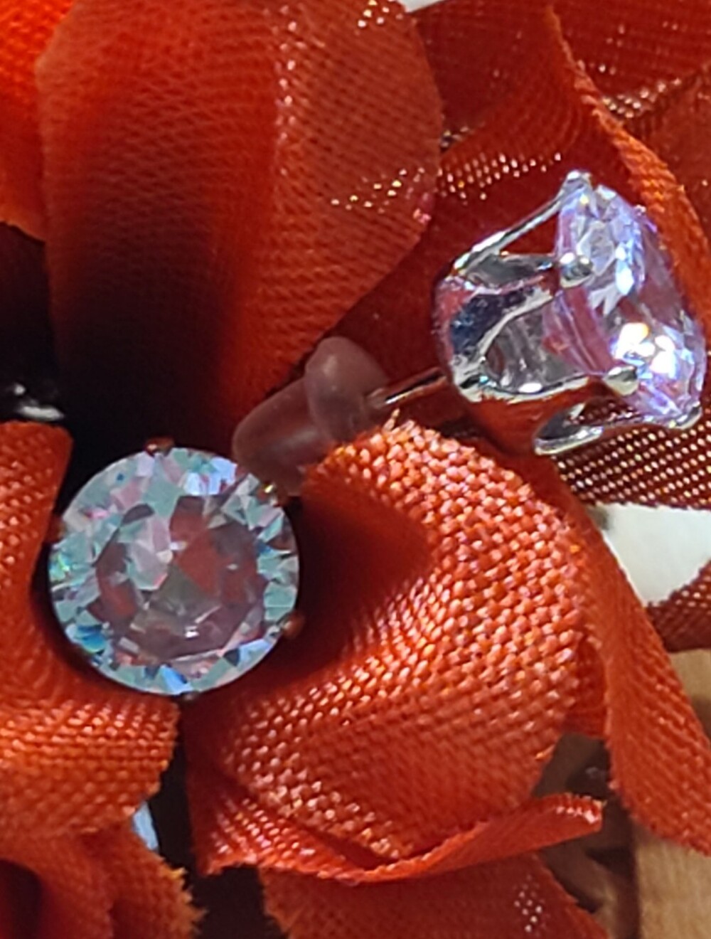 Vintage Crystal Stud Earrings - Women Jewelry Earrings